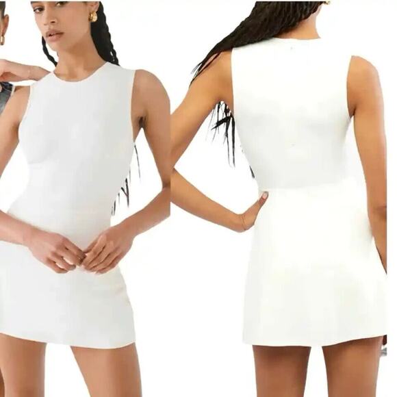 WeWoreWhat Tennis Golf Pickleball Active Dress White Size XL Sleeveless 2 in 1 - Picture 3 of 7